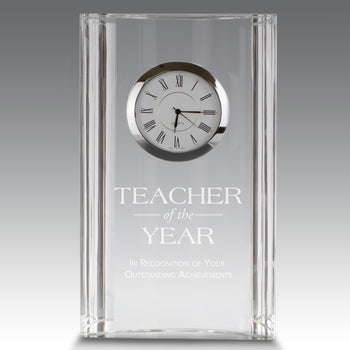 Optic Crystal Tower Clock