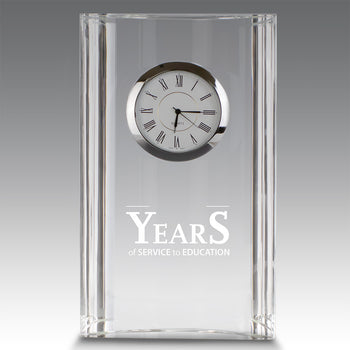 Optic Crystal Tower Clock