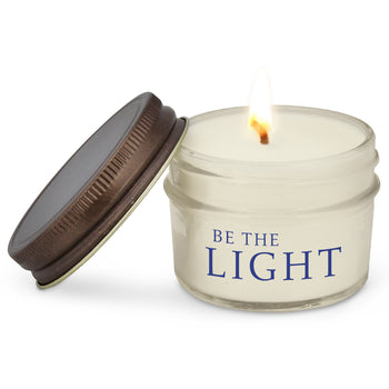 Be The Light Mason Jar Candles