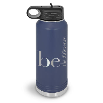 Be The Difference 32 oz. Stainless Steel Water Bottle