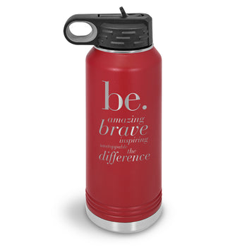 Be Collection 32 oz. Stainless Steel Water Bottle