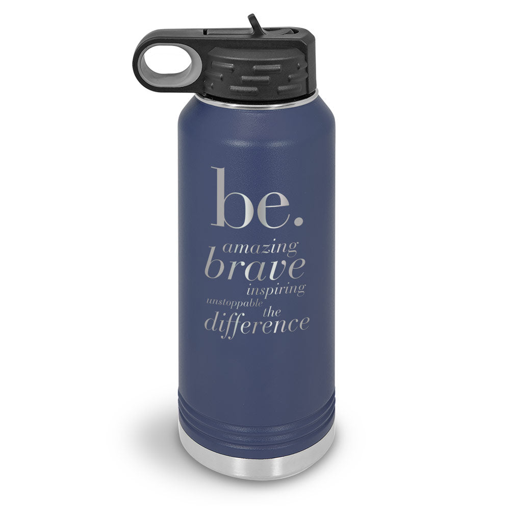 Be Collection 32 oz. Stainless Steel Water Bottle