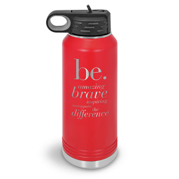 Be Collection 32 oz. Stainless Steel Water Bottle
