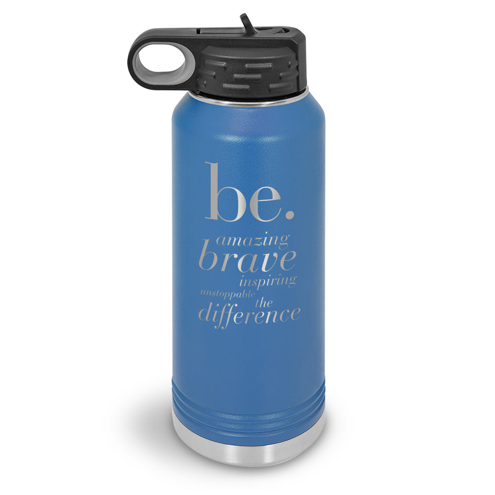Be Collection 32 oz. Stainless Steel Water Bottle