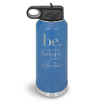 Be Collection 32 oz. Stainless Steel Water Bottle