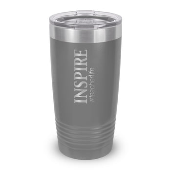 Inspire #teacherlife 20 oz. Stainless Steel Tumbler