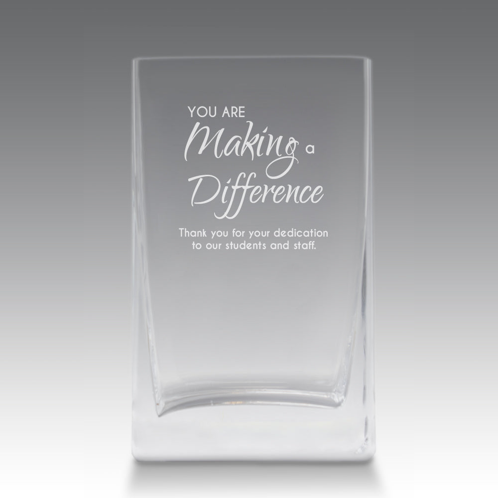 Small Crystal Vase