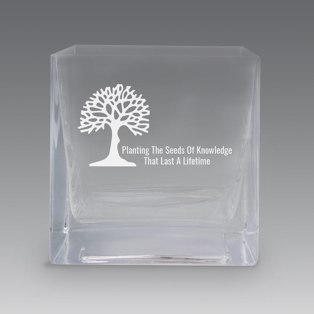 Square Crystal Recognition Bowl