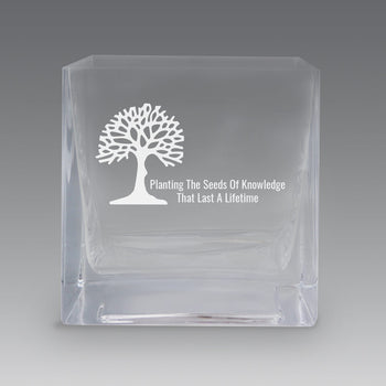 Square Crystal Recognition Bowl
