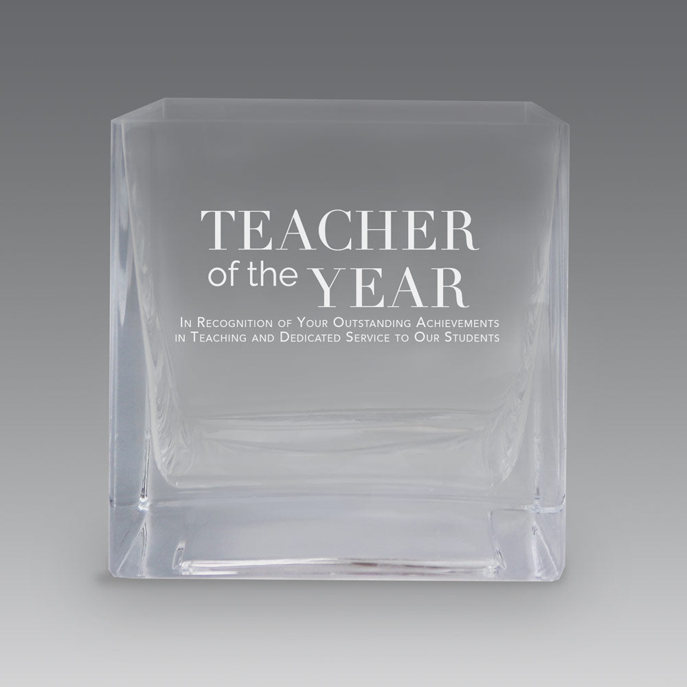 Square Crystal Recognition Bowl