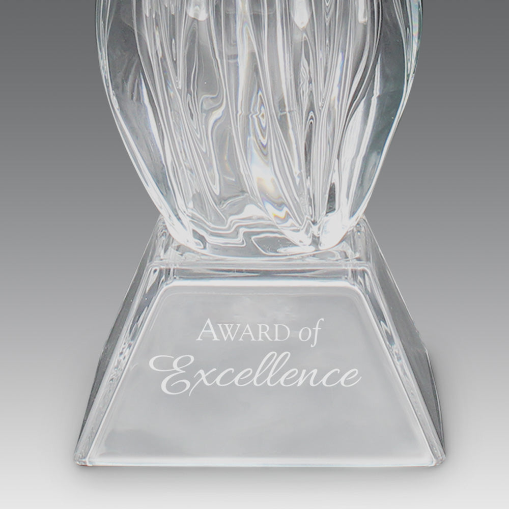 Legacy Trophy Crystal Vase