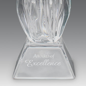 Legacy Trophy Crystal Vase