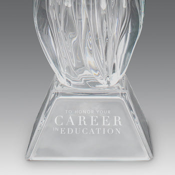 Legacy Trophy Crystal Vase