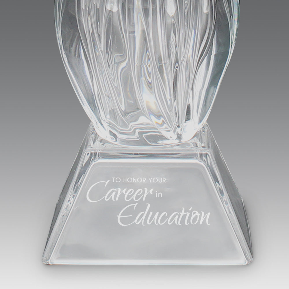 Legacy Trophy Crystal Vase