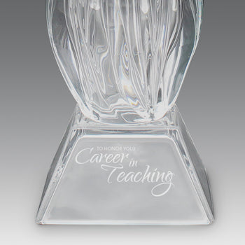 Legacy Trophy Crystal Vase