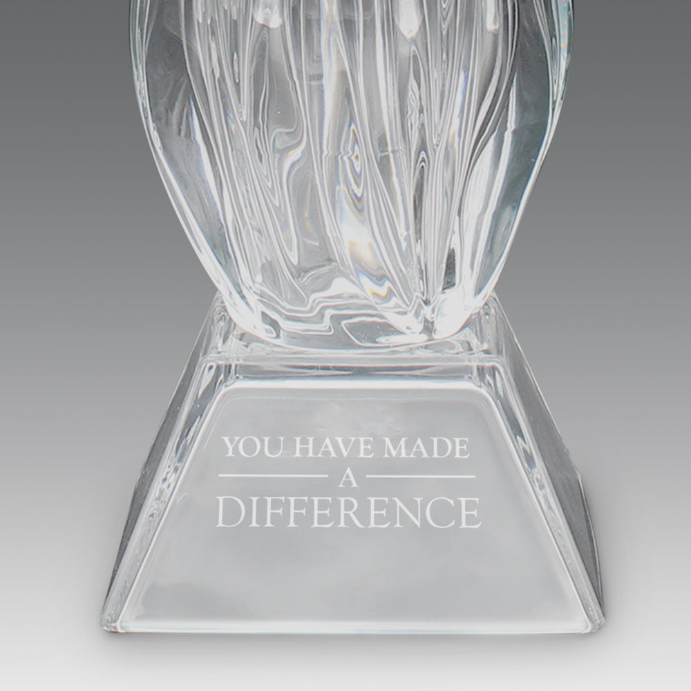 Legacy Trophy Crystal Vase