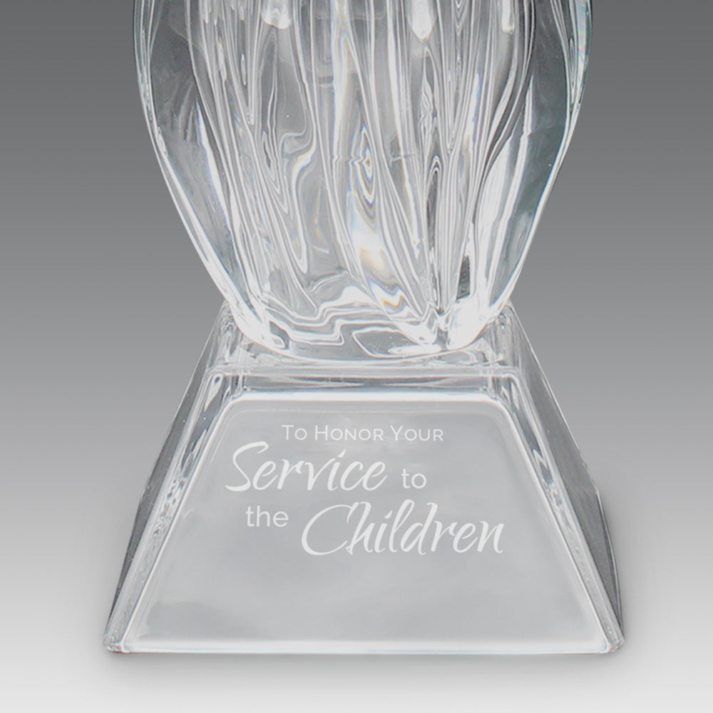 Legacy Trophy Crystal Vase