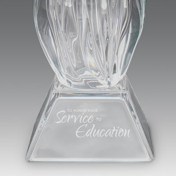 Legacy Trophy Crystal Vase