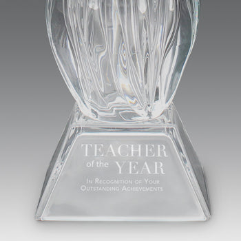 Legacy Trophy Crystal Vase