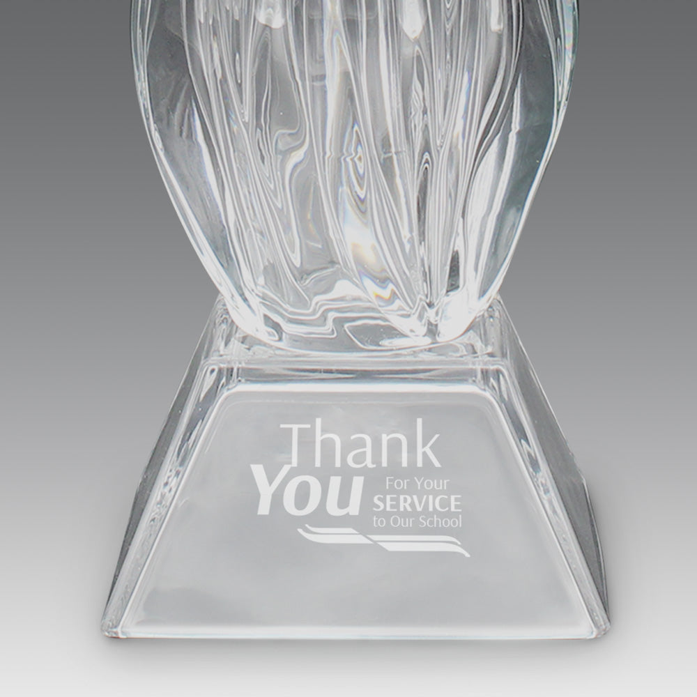 Legacy Trophy Crystal Vase