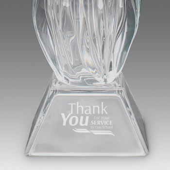 Legacy Trophy Crystal Vase