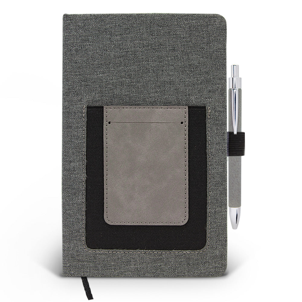 Custom Canvas Journal w/ Pocket