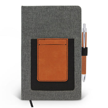 Custom Canvas Journal w/ Pocket
