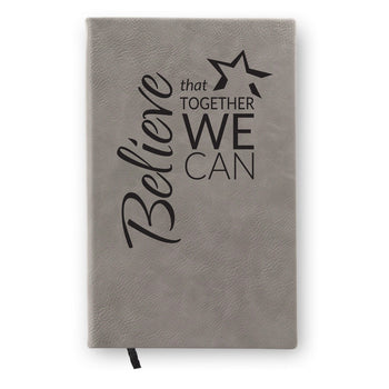 Believe That Together Textured Hardbound Journal