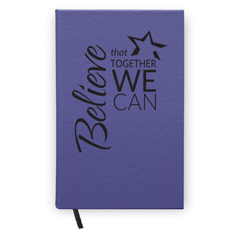 Believe That Together Textured Hardbound Journal
