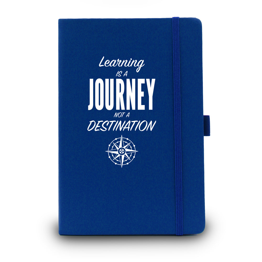 Learning is a Journey Colorful Hardbound Journal - 50% OFF