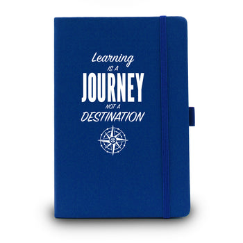 Learning is a Journey Colorful Hardbound Journal - 50% OFF