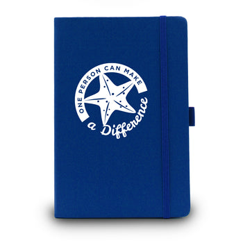 One Person Can Make a Difference Colorful Hardbound Journal - 25% OFF