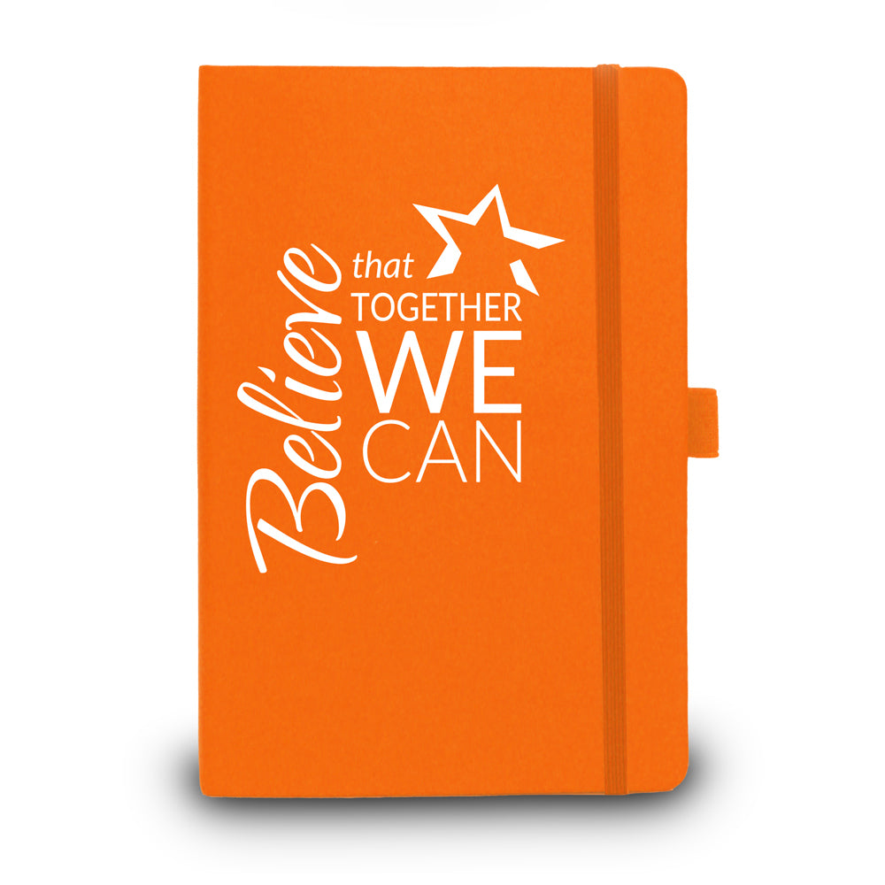 Believe That Together We Can Colorful Hardbound Journal - 50% OFF
