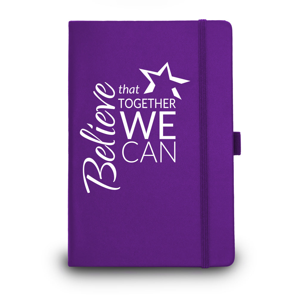 Believe That Together We Can Colorful Hardbound Journal - 50% OFF