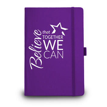Believe That Together We Can Colorful Hardbound Journal - 50% OFF