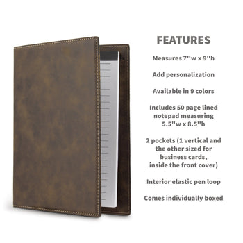 Custom Bi-Fold Jr Padfolio Journal