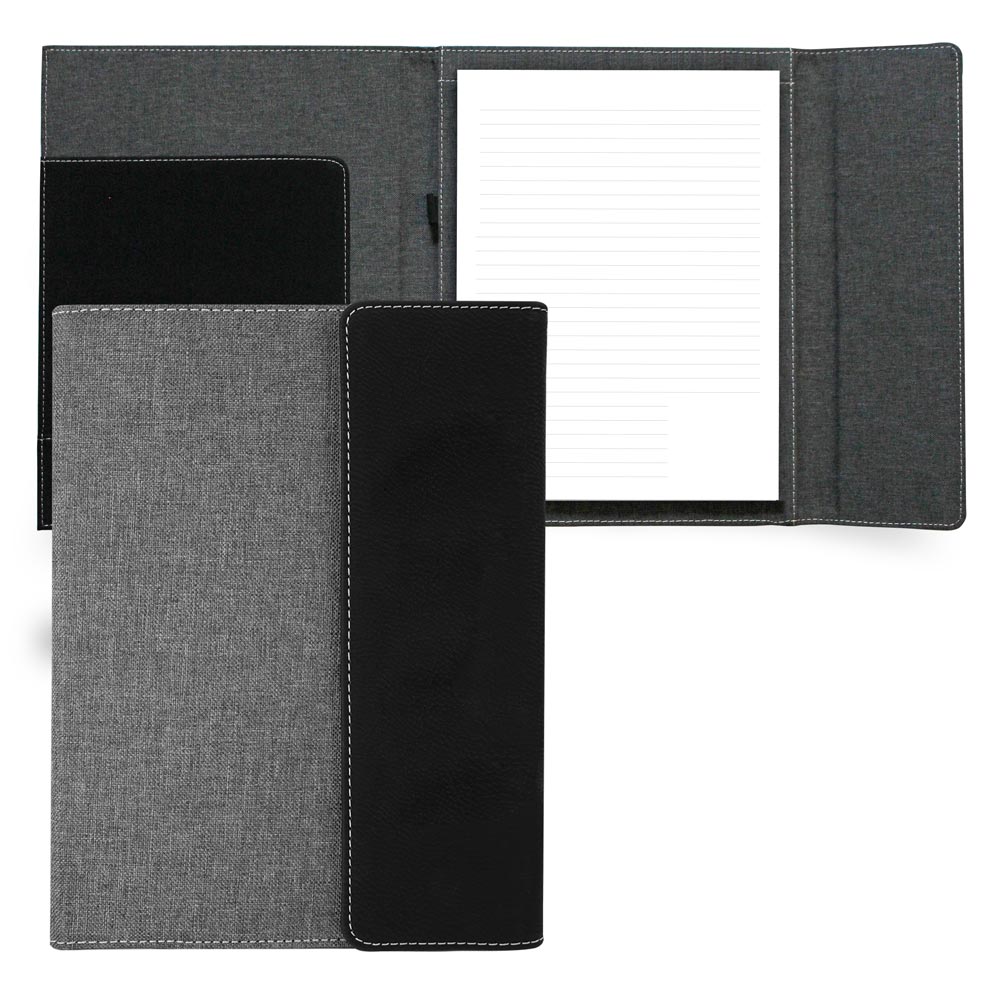 Custom Tri-Fold Canvas Padfolio Journal