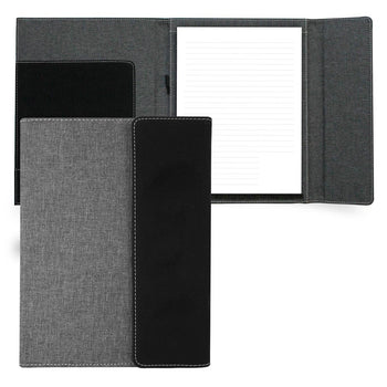 Custom Tri-Fold Canvas Padfolio Journal