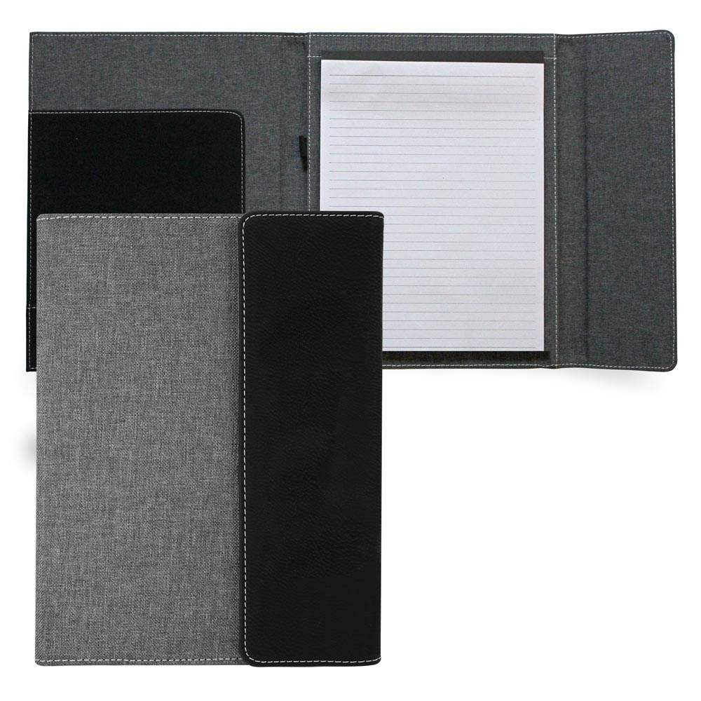 Custom Tri-Fold Canvas Padfolio Journal