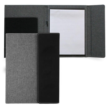 Custom Tri-Fold Canvas Padfolio Journal