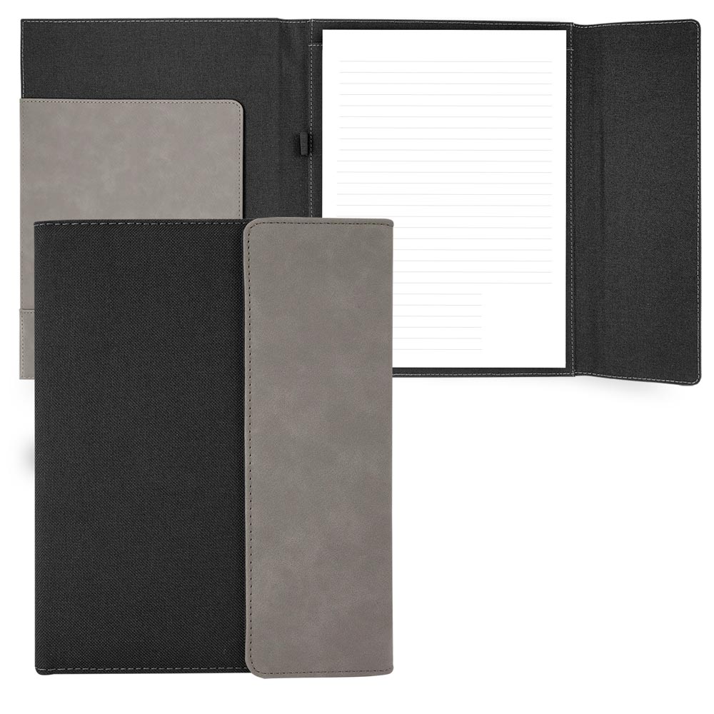 Custom Tri-Fold Canvas Padfolio Journal