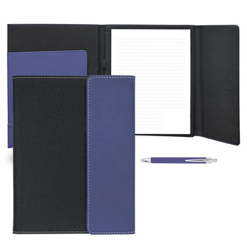 Custom Tri-Fold Canvas Padfolio Journal