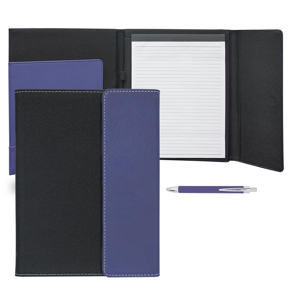 Custom Tri-Fold Canvas Padfolio Journal