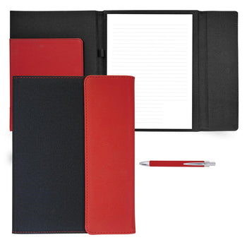Custom Tri-Fold Canvas Padfolio Journal