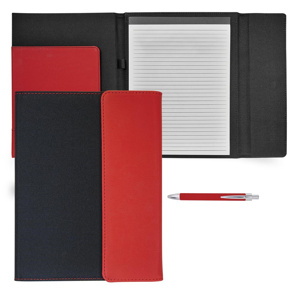 Custom Tri-Fold Canvas Padfolio Journal