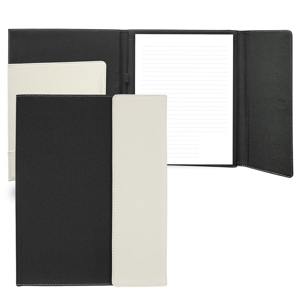 Custom Tri-Fold Canvas Padfolio Journal
