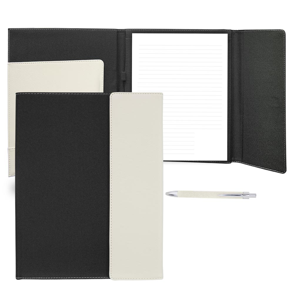 Custom Tri-Fold Canvas Padfolio Journal