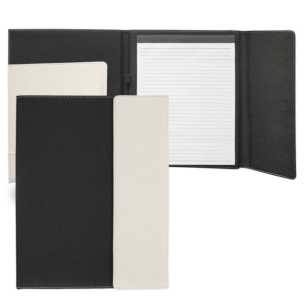 Custom Tri-Fold Canvas Padfolio Journal