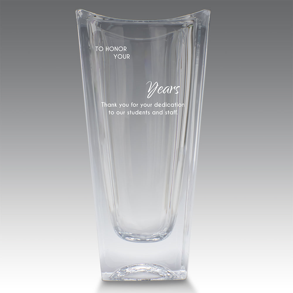 Lasting Impressions Optic Crystal Vase
