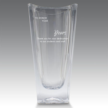 Lasting Impressions Optic Crystal Vase